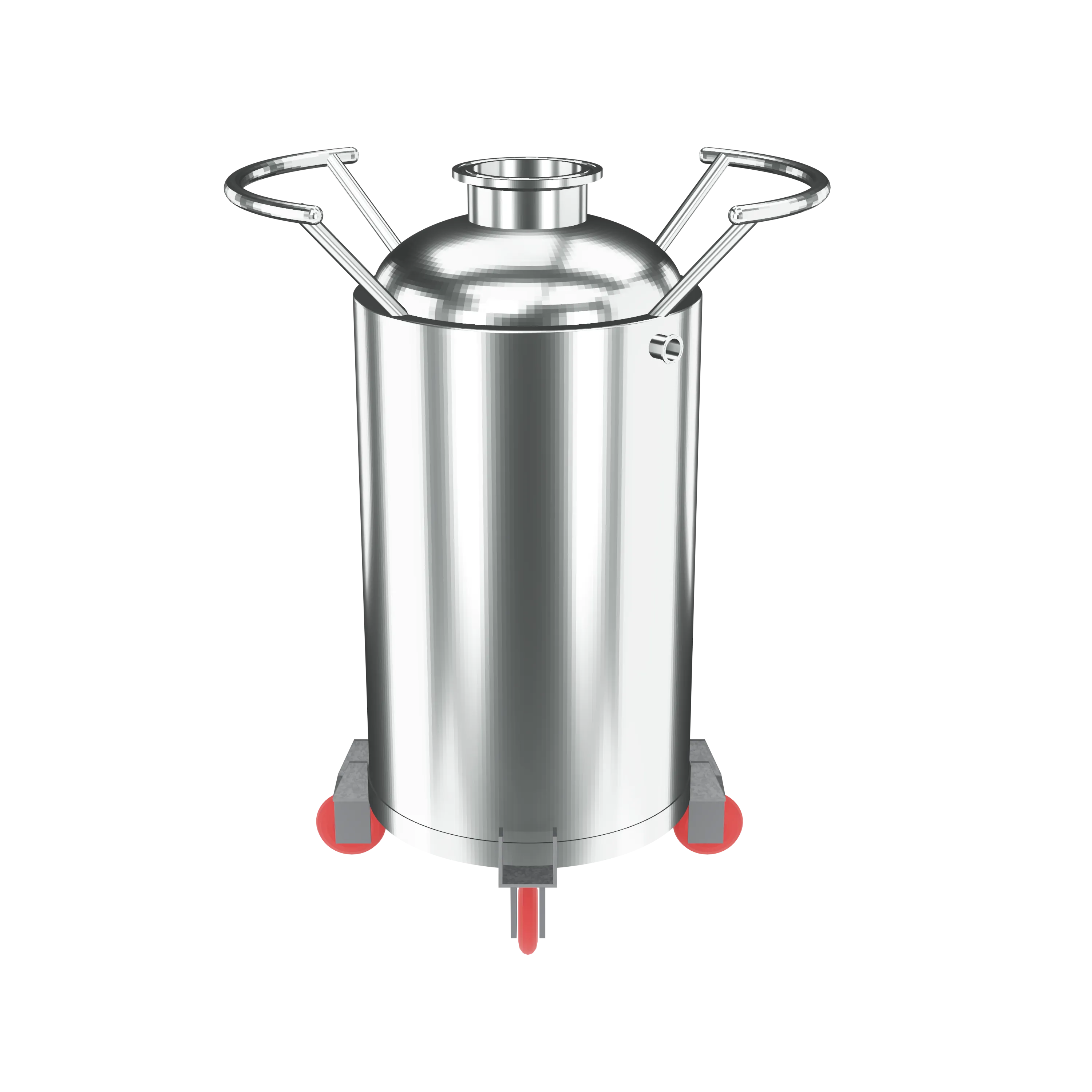 100 L, (110 lbs. Refrigerant), Jacketed Storage Vessel With Condenser