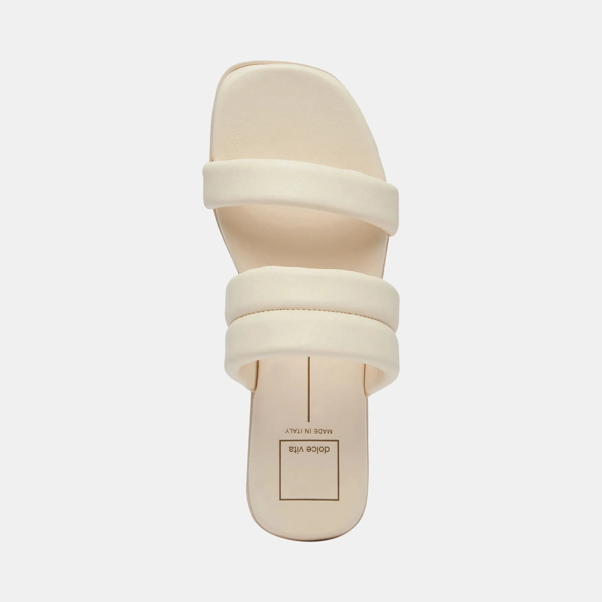 Adore Sandals - Ivory Leather (Sizes 9, 10)