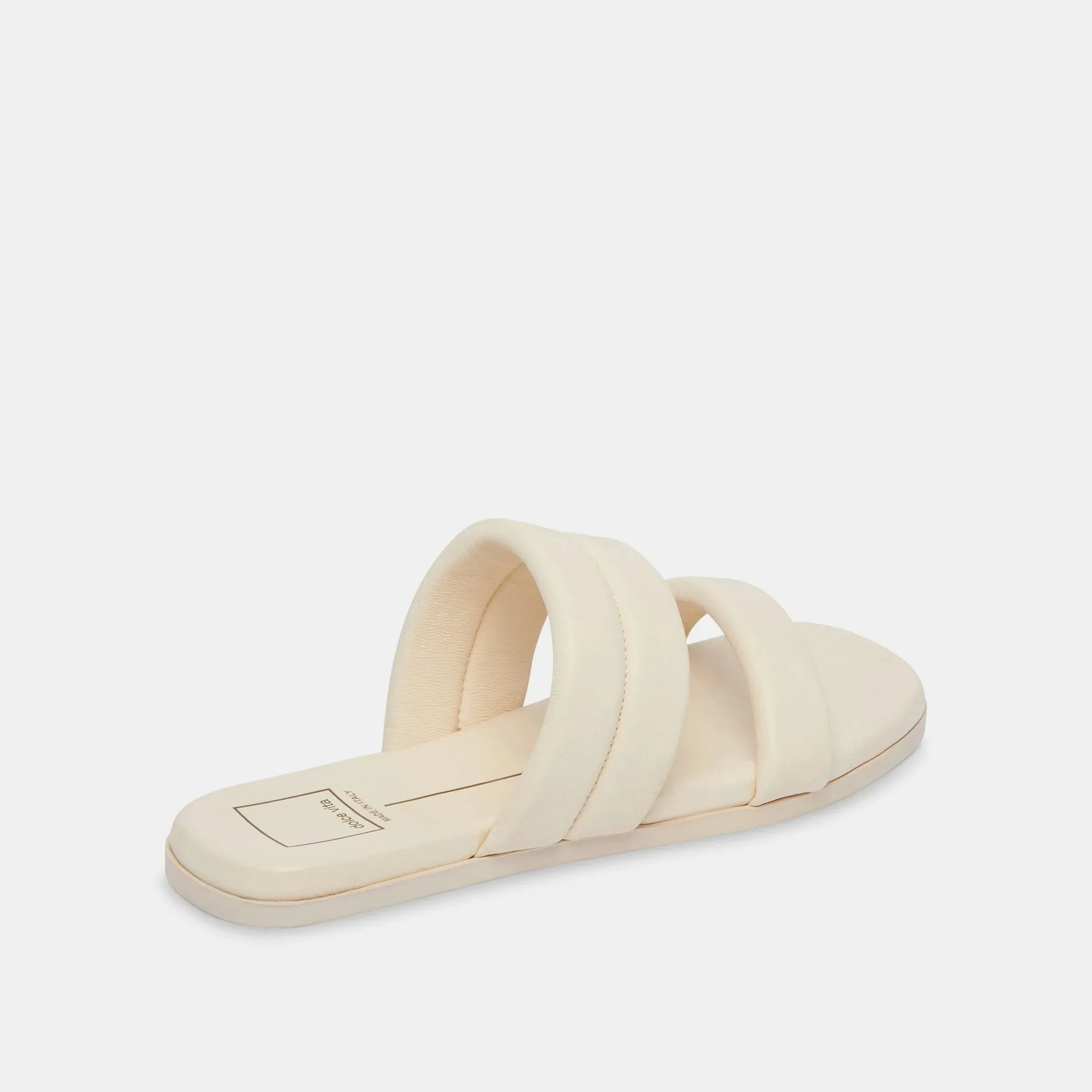 Adore Sandals - Ivory Leather (Sizes 9, 10)