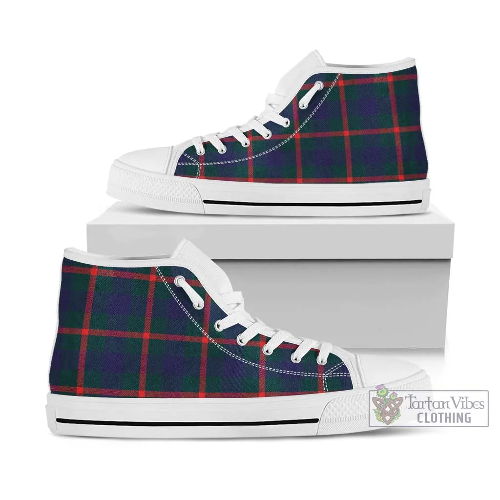 Agnew Tartan High Top Shoes