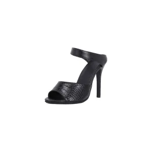 AlliChic Exotic Strap Heel Sandals