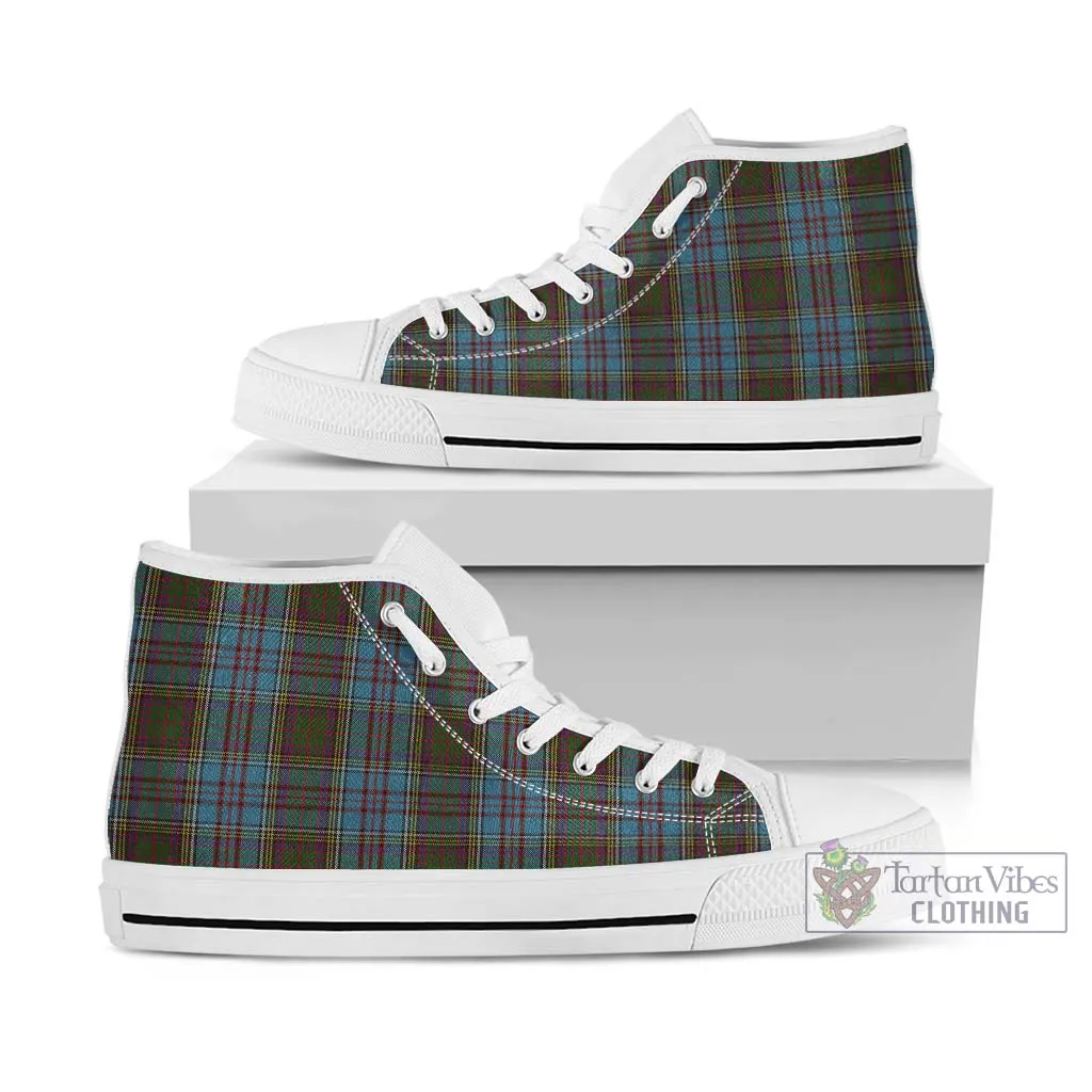 Anderson Tartan High Top Shoes