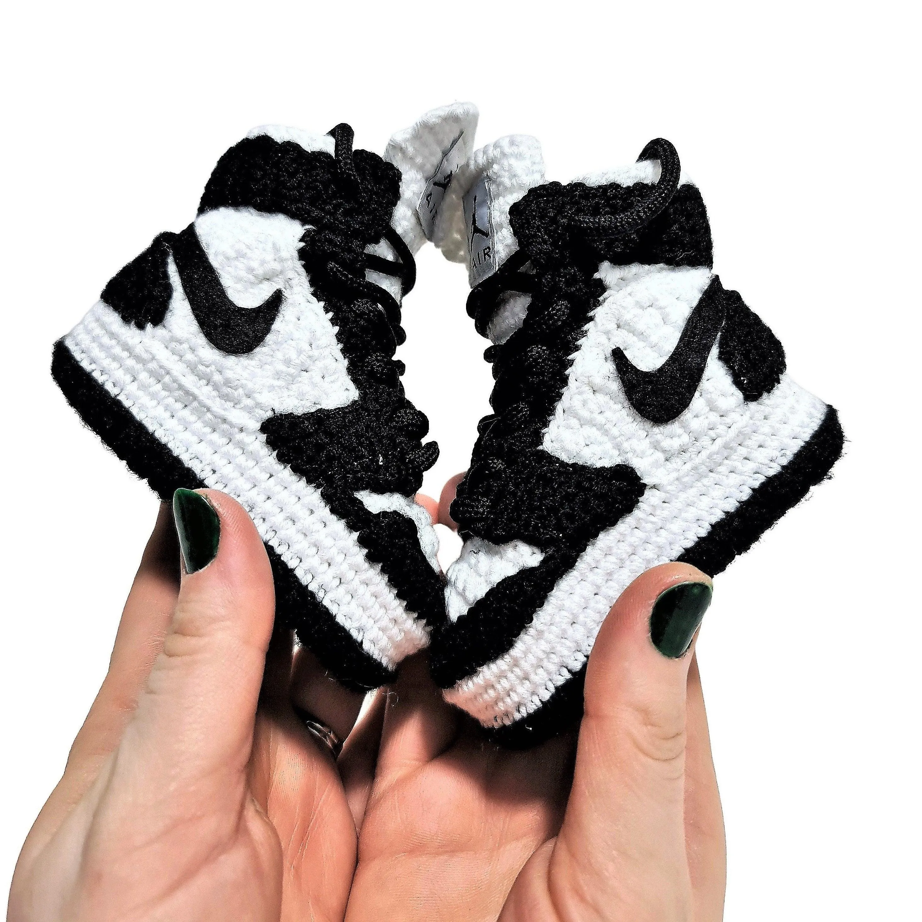 Baby Crochet Kids' Toddler Jordan Retro Slippers Basketball Soft Newborn Sneakers Booties