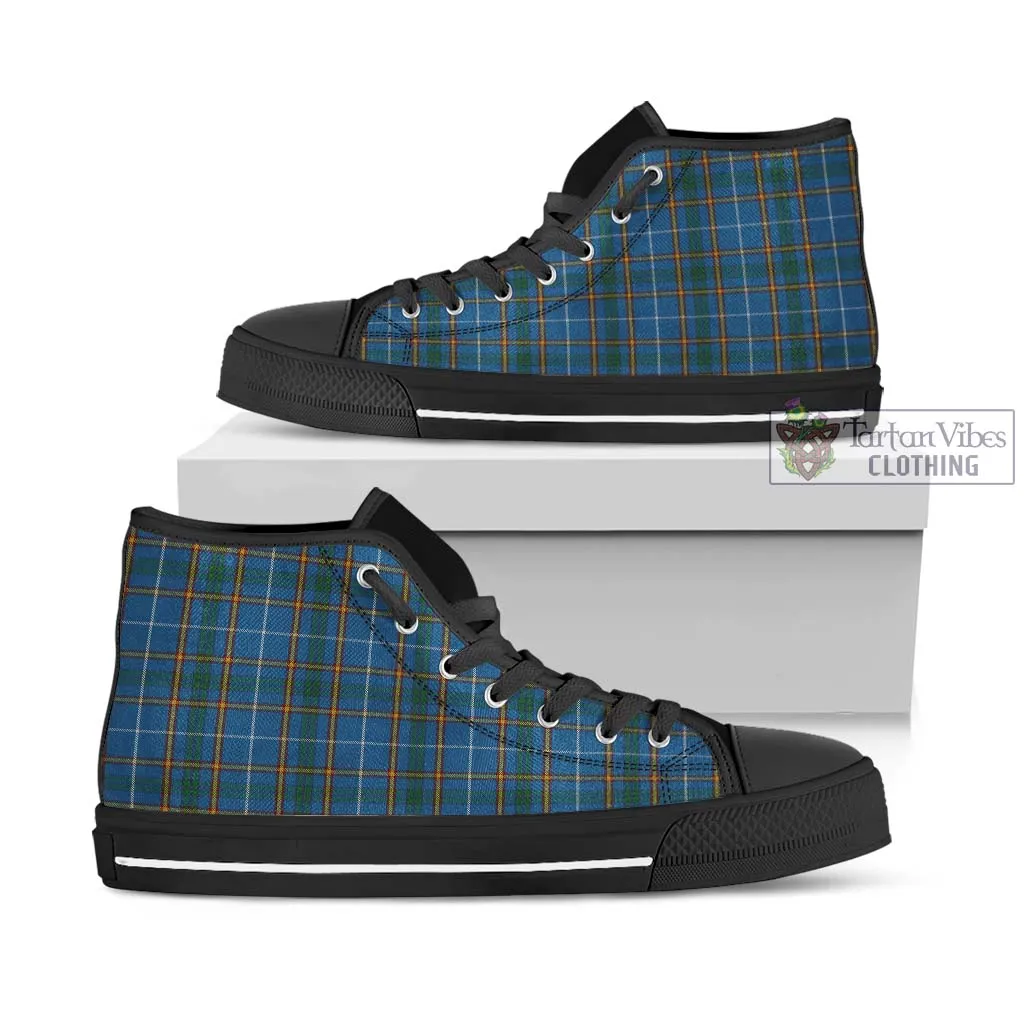 Bain Tartan High Top Shoes