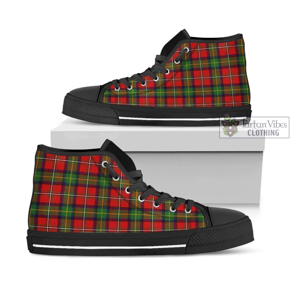 Boyd Tartan High Top Shoes