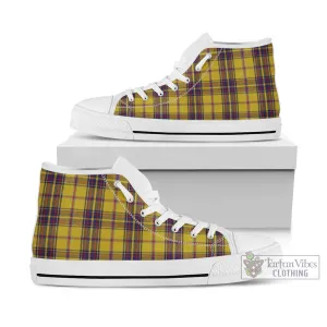 Bracken Tartan High Top Shoes