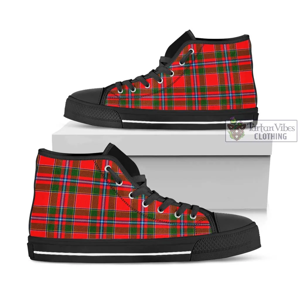 Butter Tartan High Top Shoes