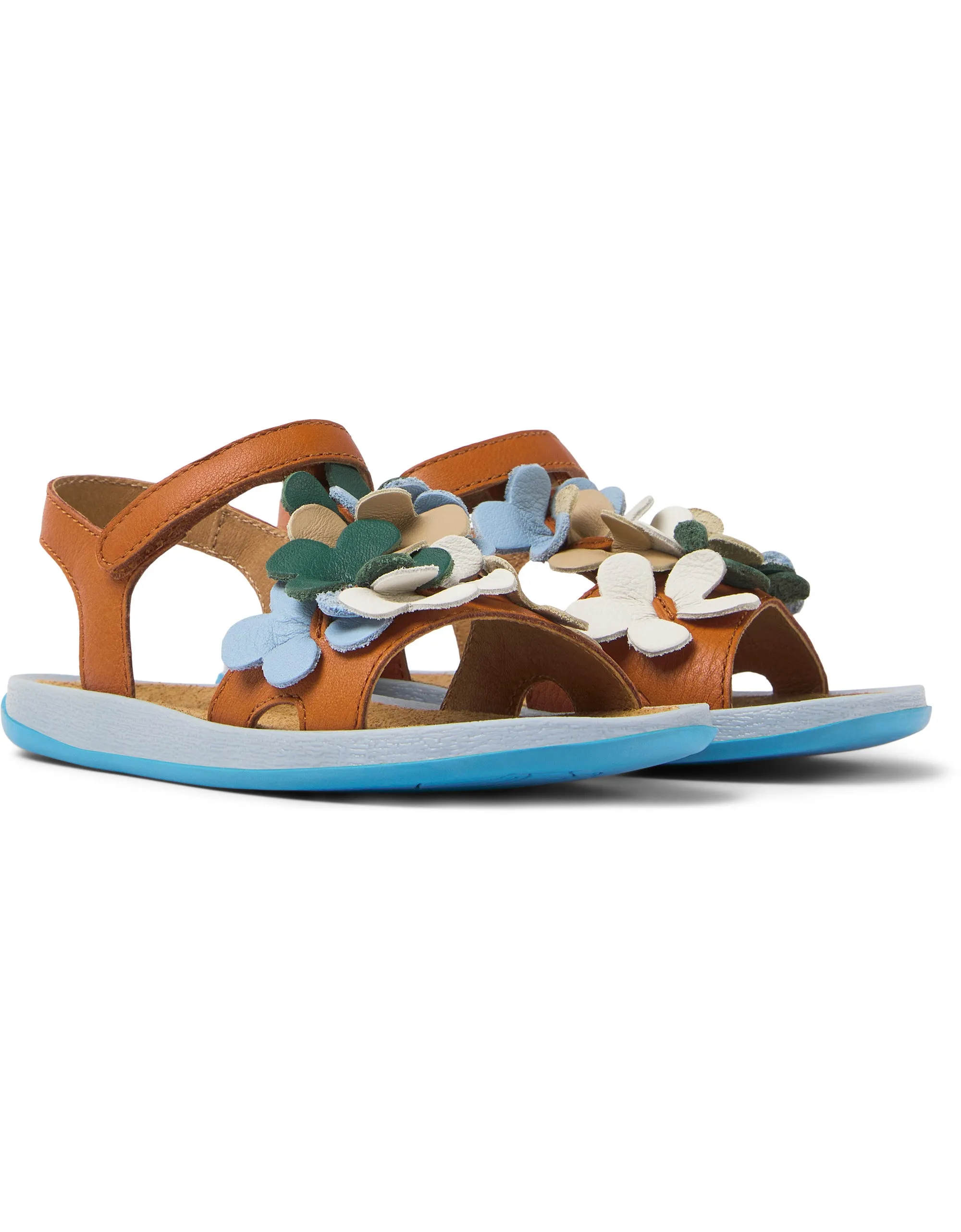 CAMPER TWINS SANDAL SS23 - TAN MULTI