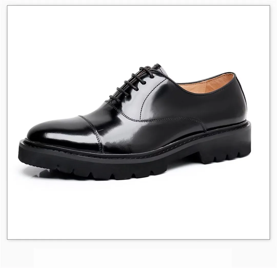 Classic Cow Leather Men's Dress Shoes