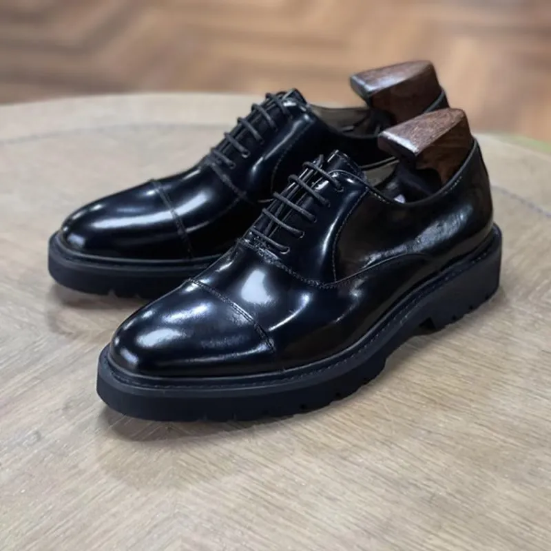 Classic Cow Leather Men's Dress Shoes