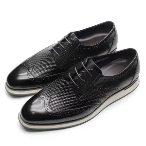 Distinctive Lace-Up Leather Dress Shoes