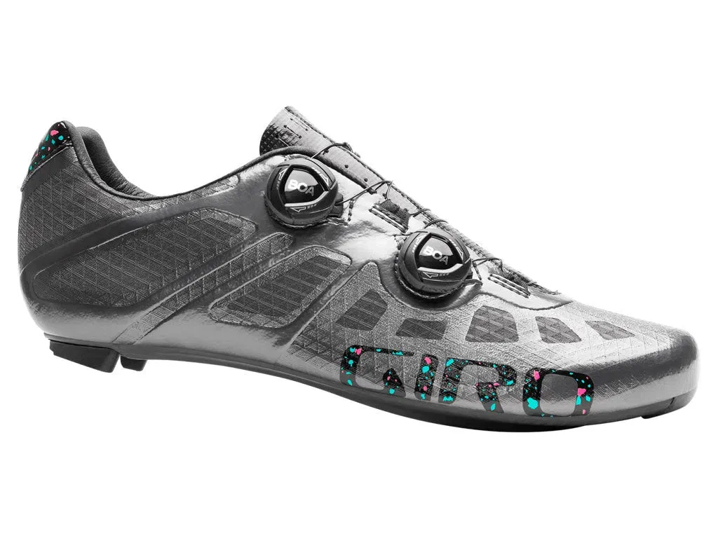 GIRO IMPERIAL Cycling Shoes - Carbon/Silver