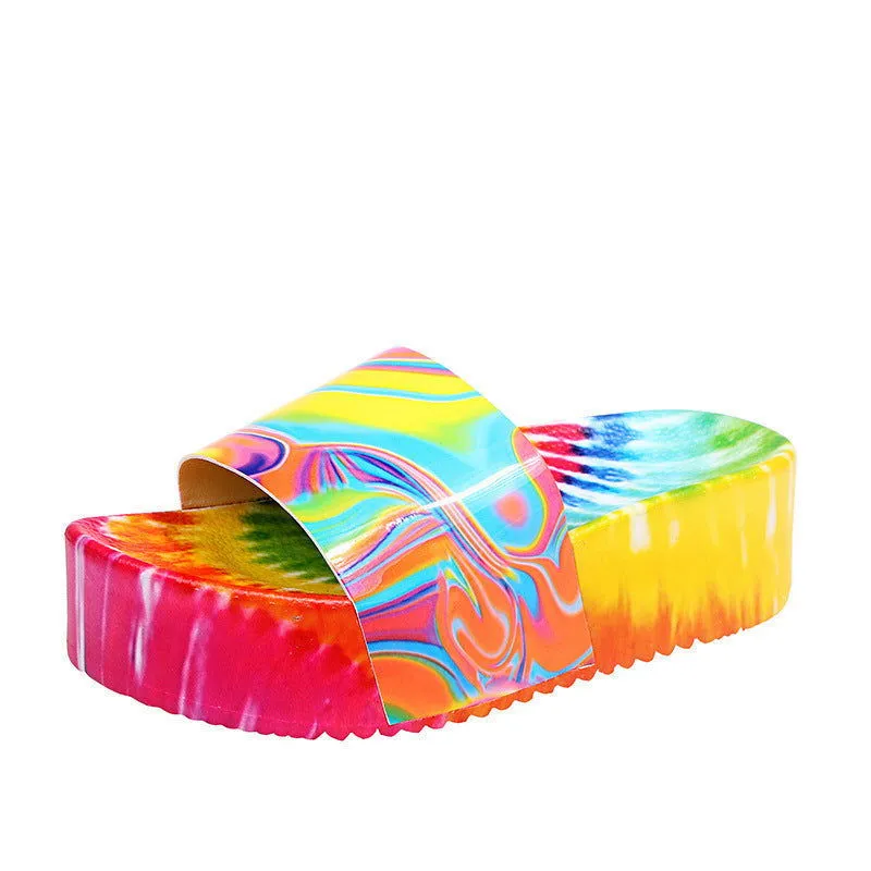 Graphic Print Air Walker Women's Sandals