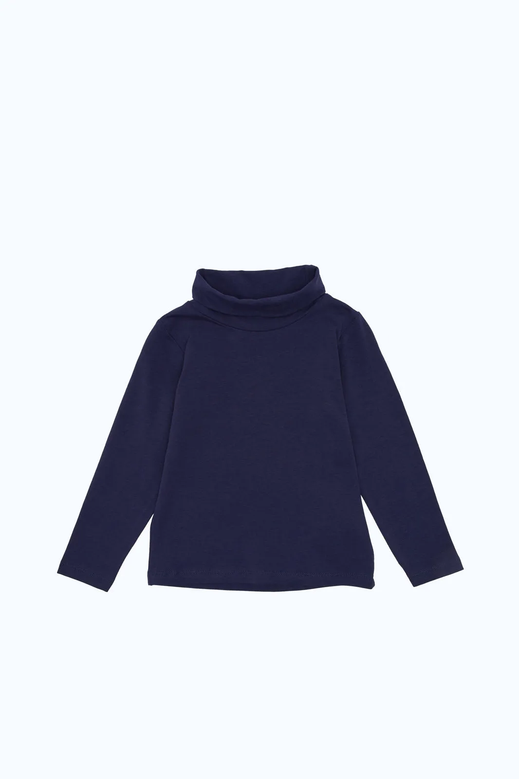 Infant Boys Navy Turtle Neck T-Shirt