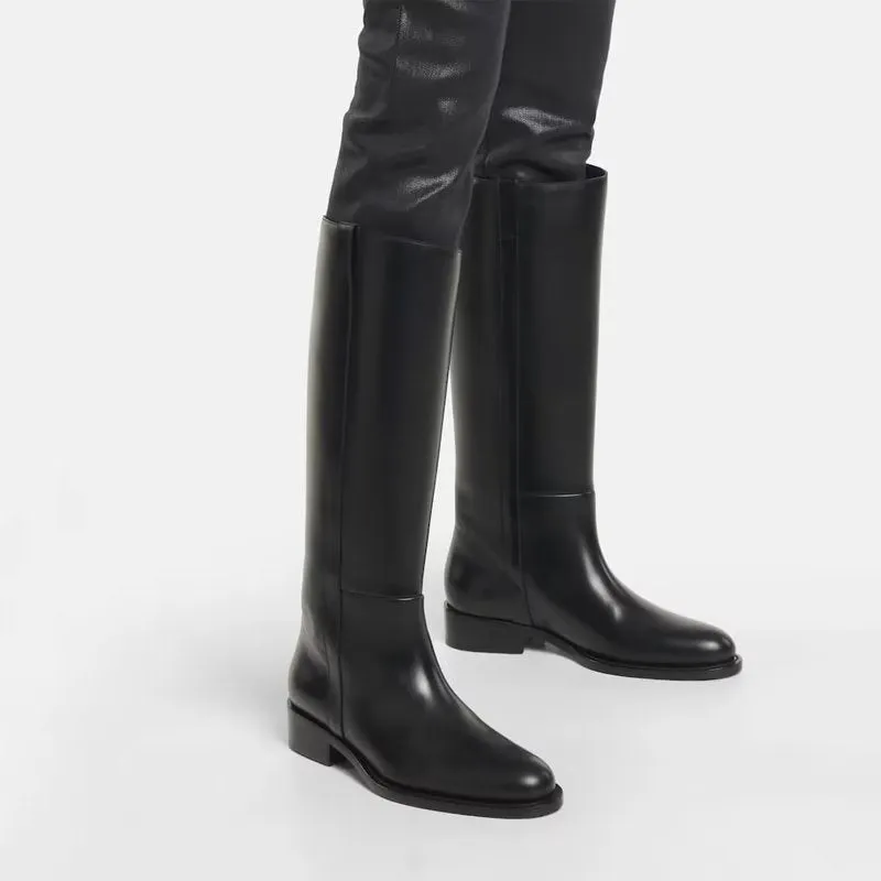 LeatherLux Modish Tall Boots