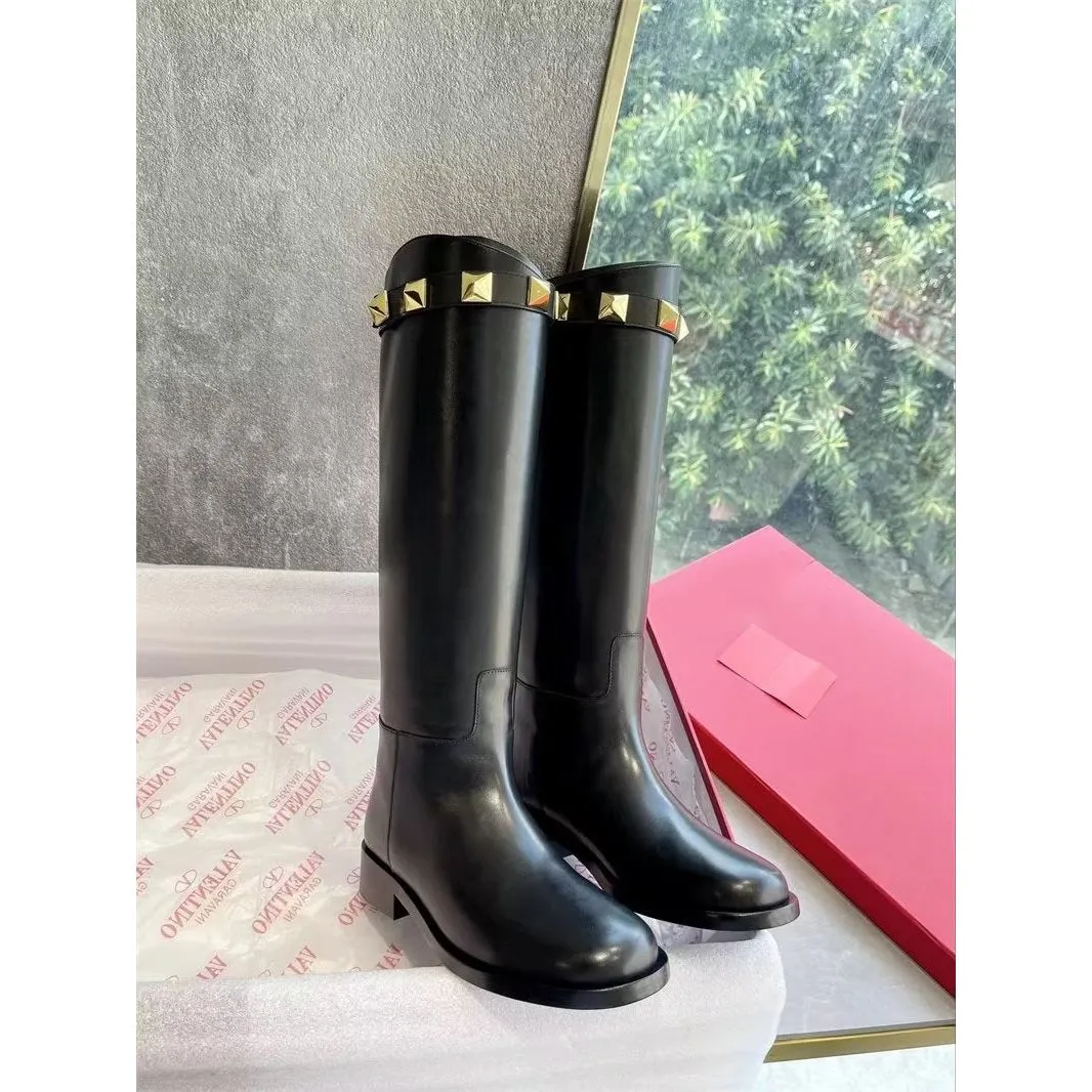 LeatherLux Modish Tall Boots