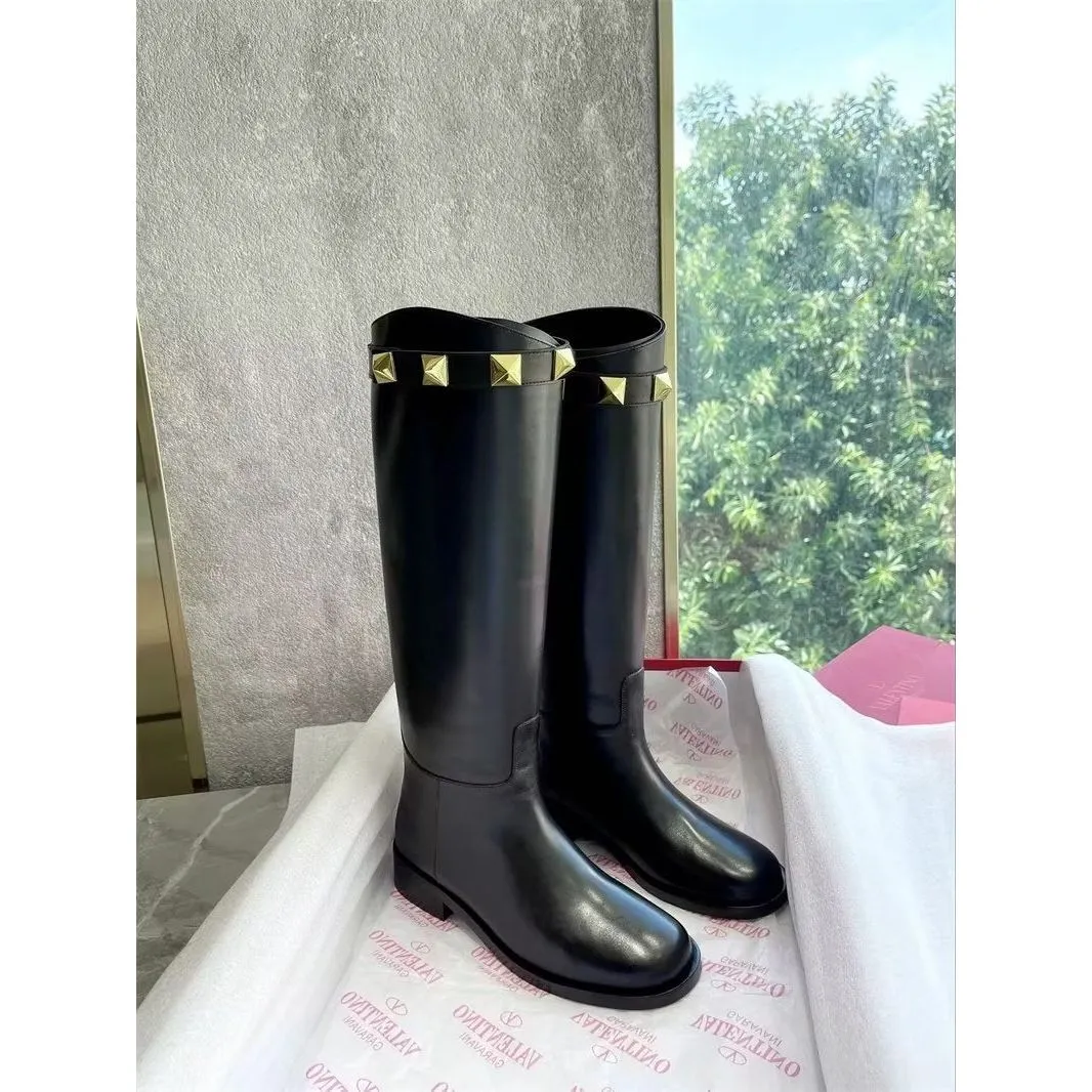 LeatherLux Modish Tall Boots