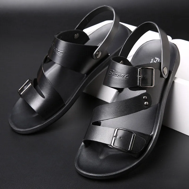 Men Genuine Leather Sandals