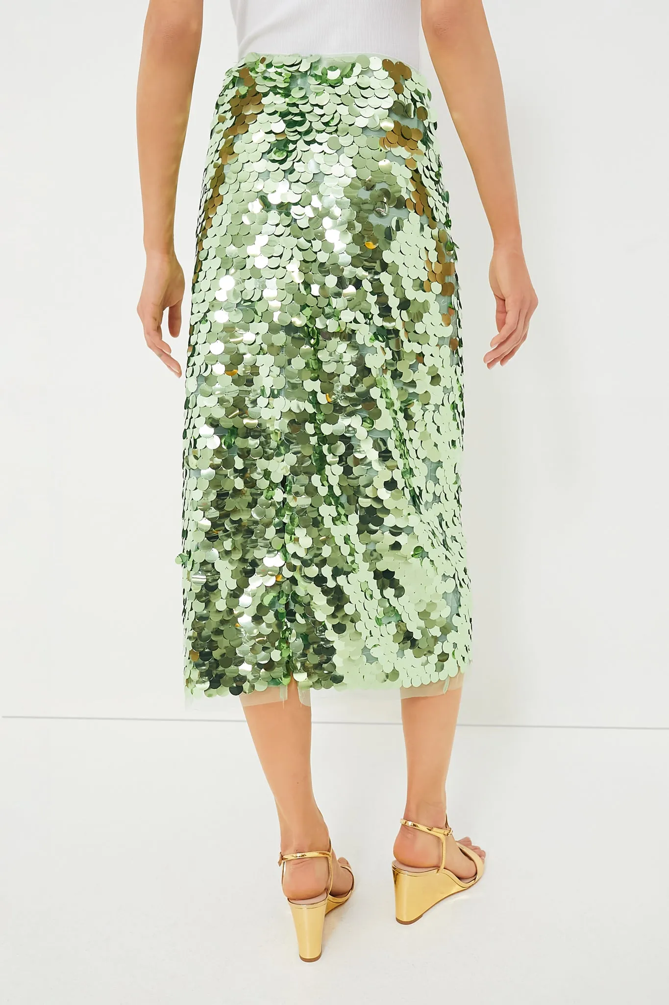 Mint Chip Remmi Midi Skirt