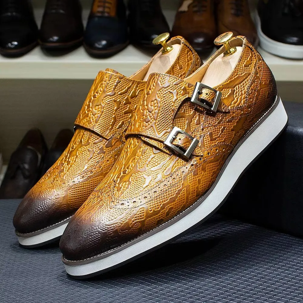 Opulent Brogue Wedding Oxford Shoes