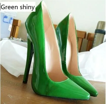 Patent Leather 18 cm High Heel Stilettos