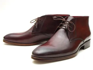 Paul Parkman Brown & Bordeaux Chukka Boots