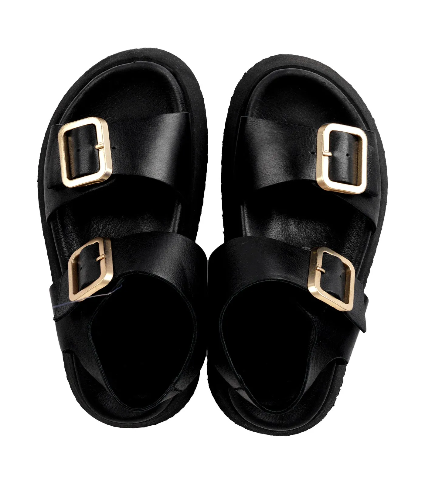 Platform Sandals Black