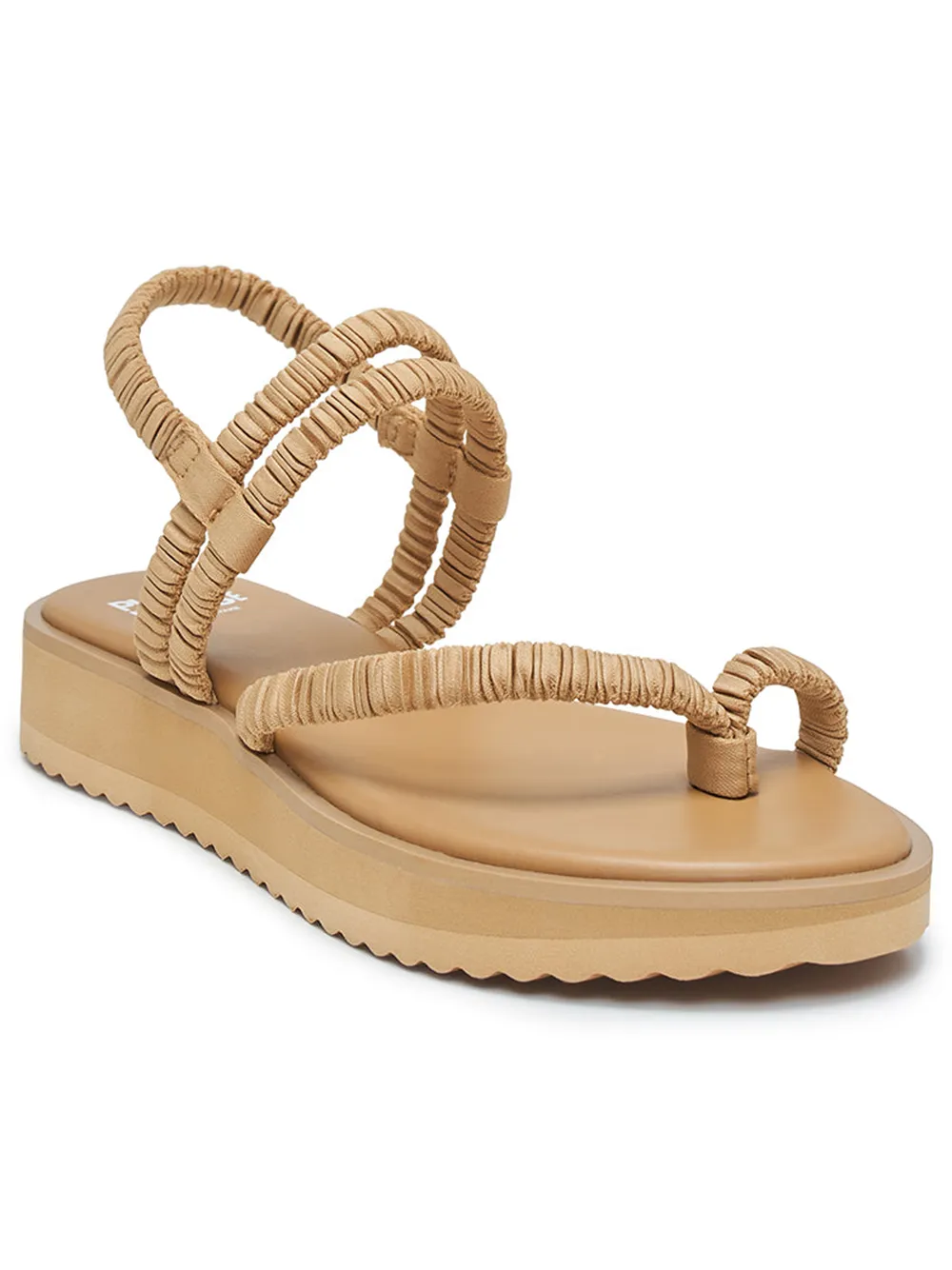 Pleats Strap Sandals Shoes