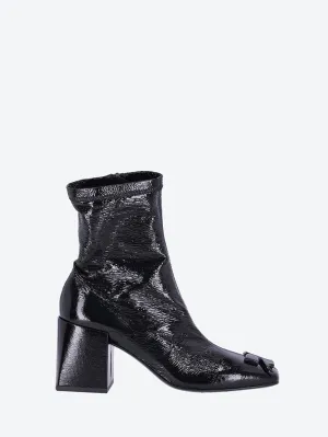 Reedition vinyl ankle boots