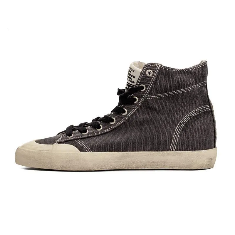 Retro High-top Canvas Lace-up Shoes