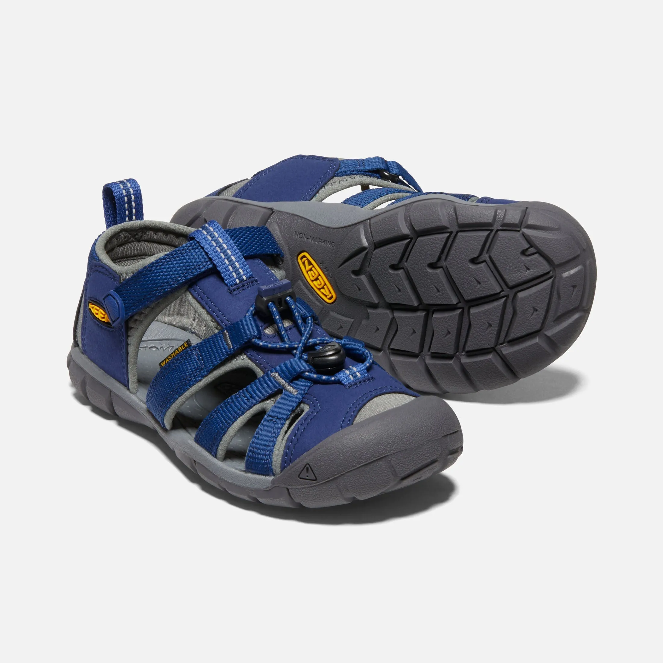 Seacamp II Kids' CNX Active Sandal - Blue Depths/Gargoyle