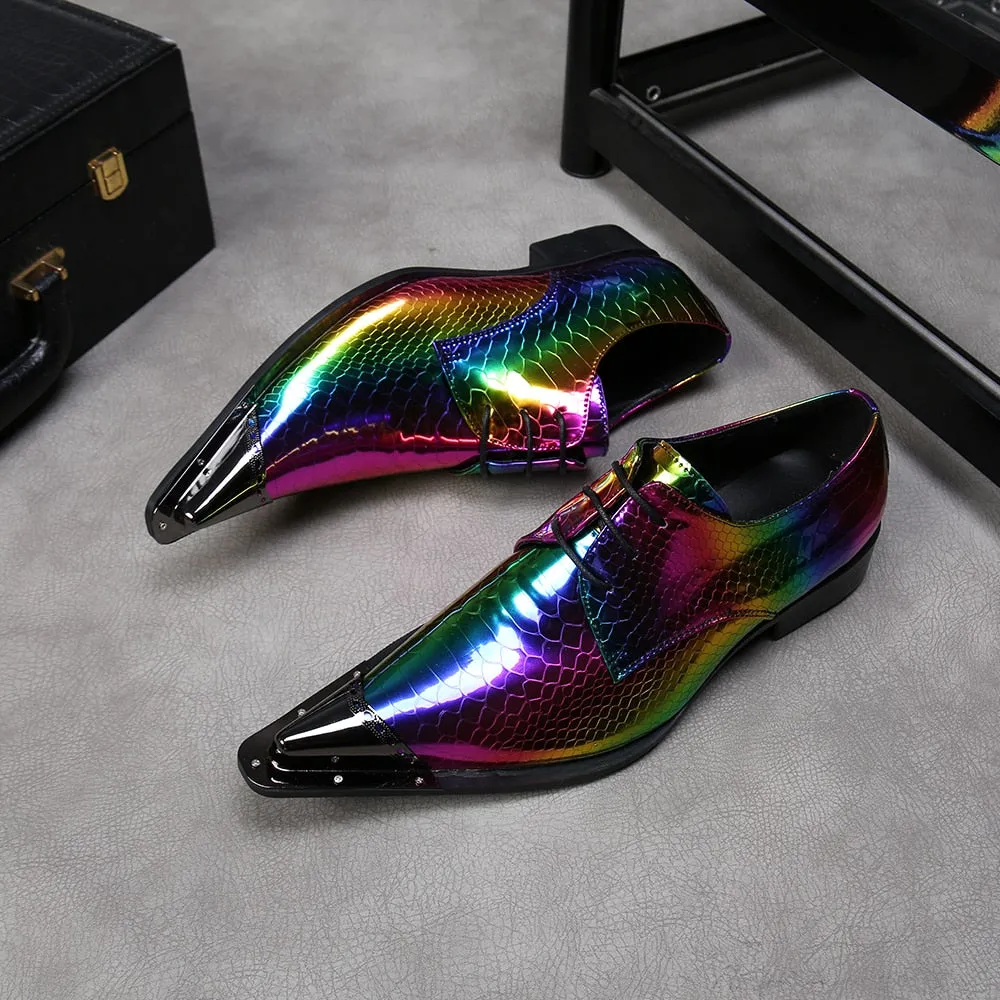 SerpentLux Exquisite Pointed Toe Dress Shoes