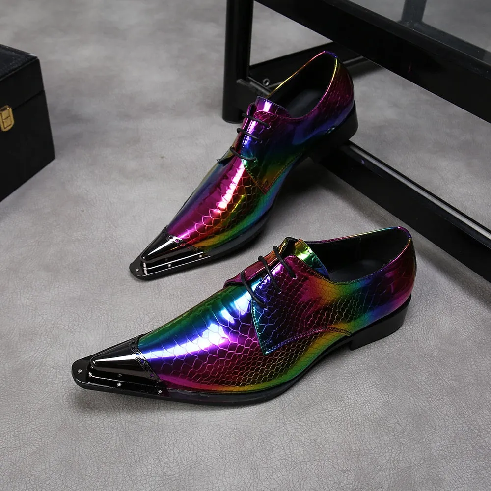 SerpentLux Exquisite Pointed Toe Dress Shoes