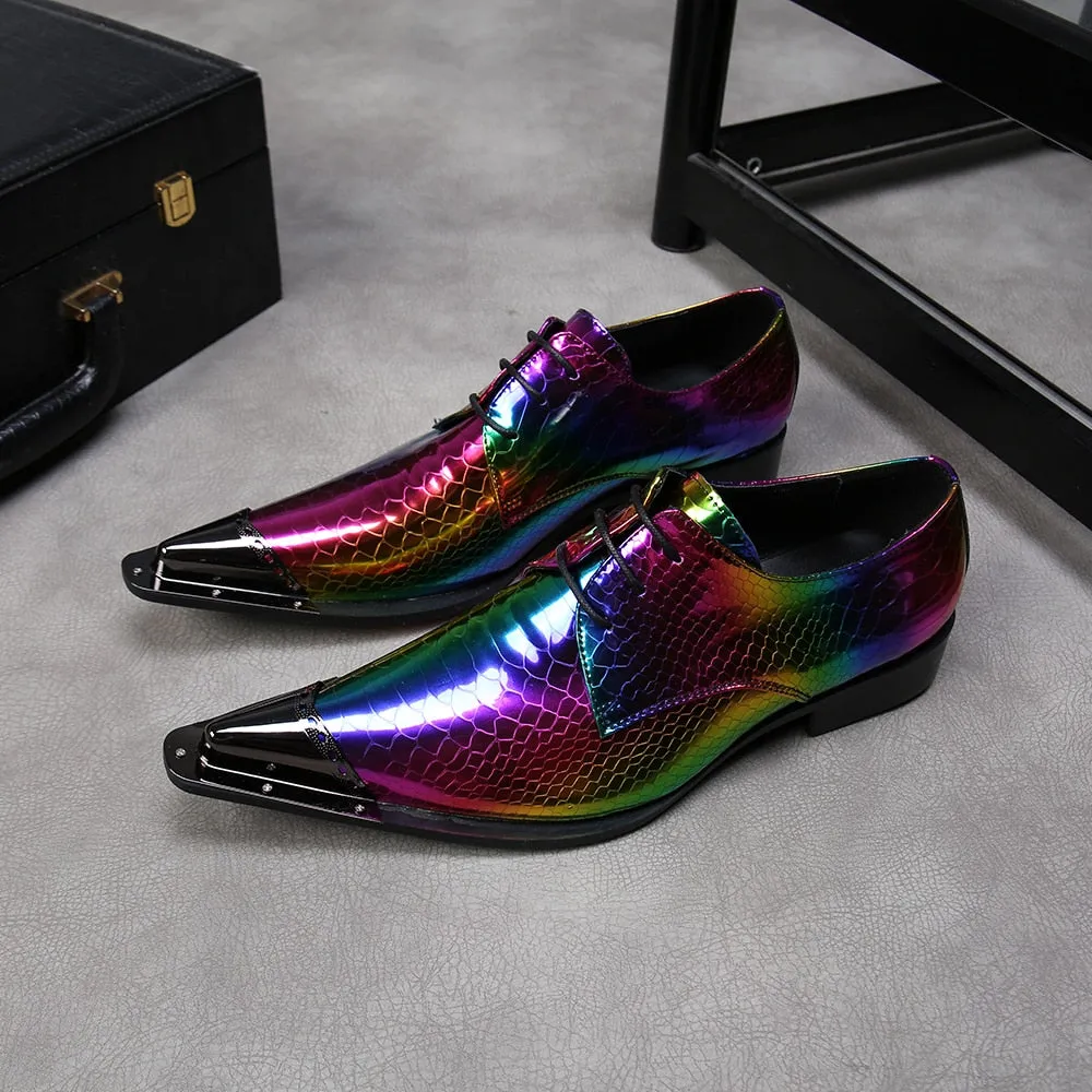 SerpentLux Exquisite Pointed Toe Dress Shoes