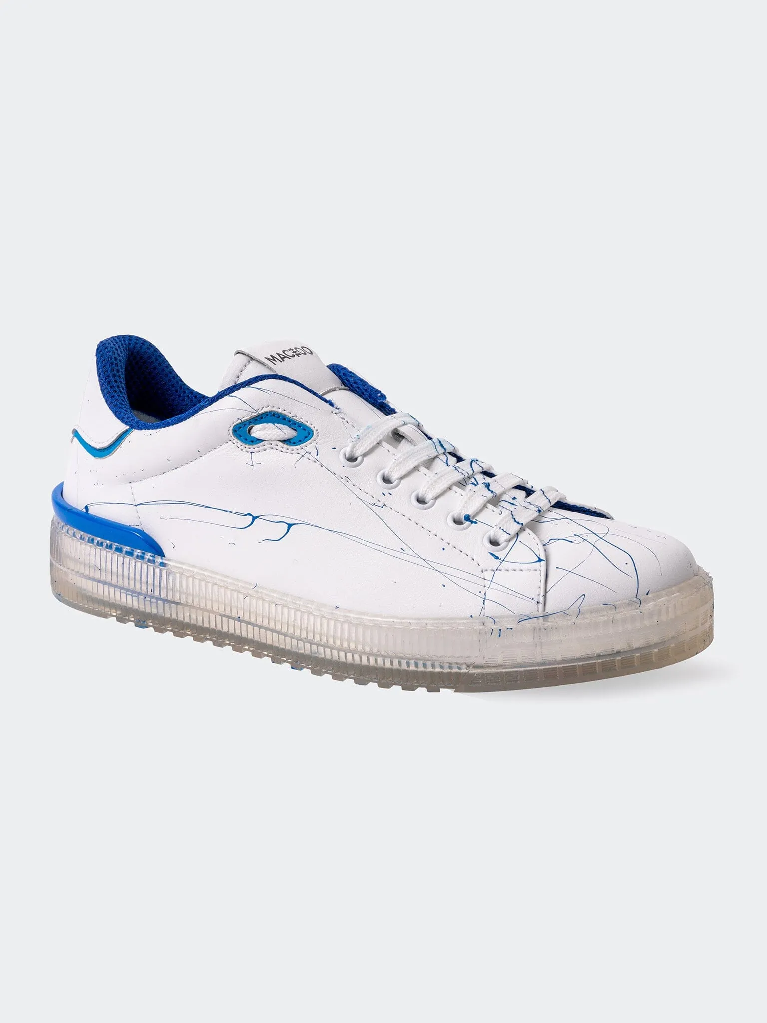 Shoe Casual Transparent Blue