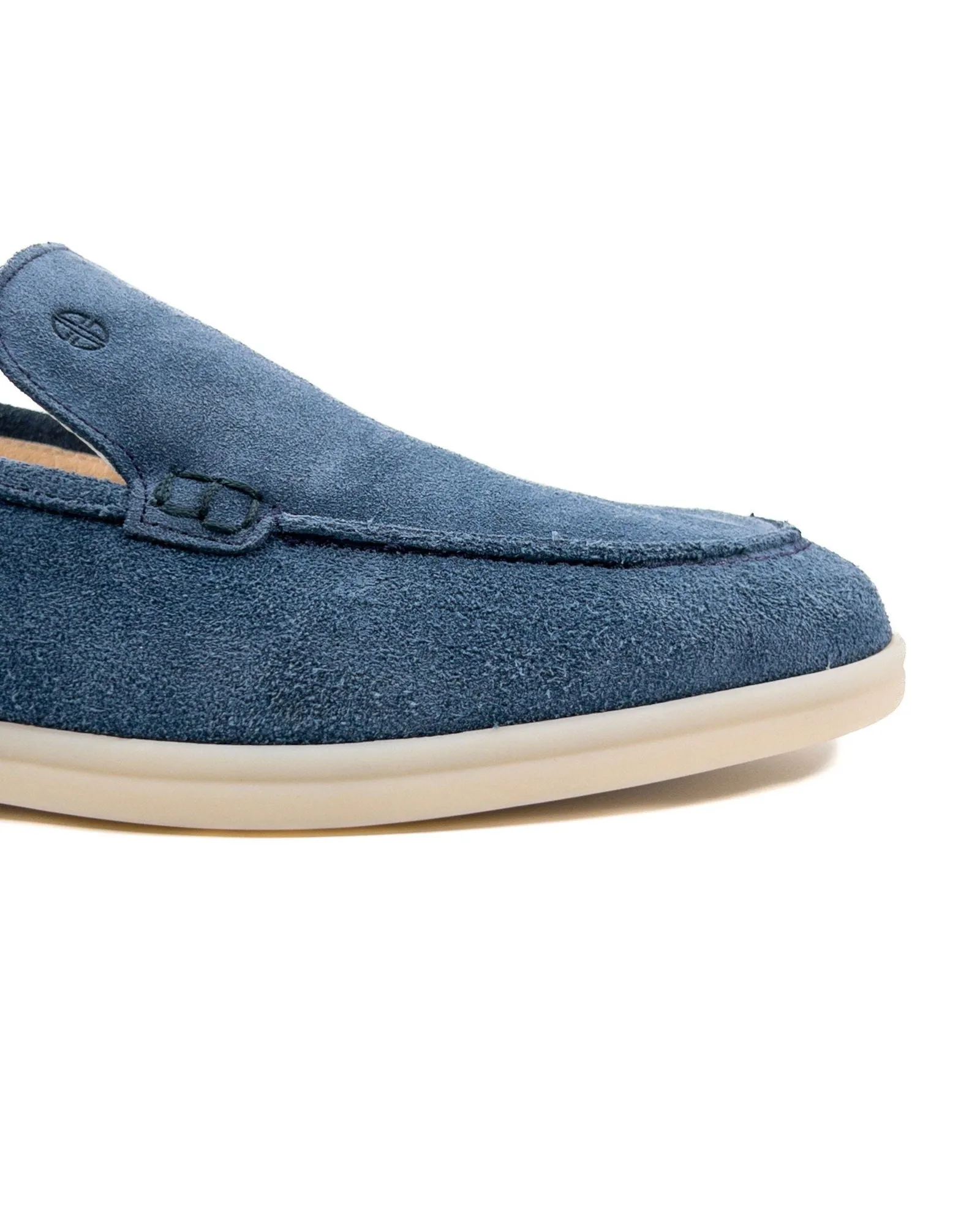 T-Allegro Light Blue Genuine Suede Men's Loafers