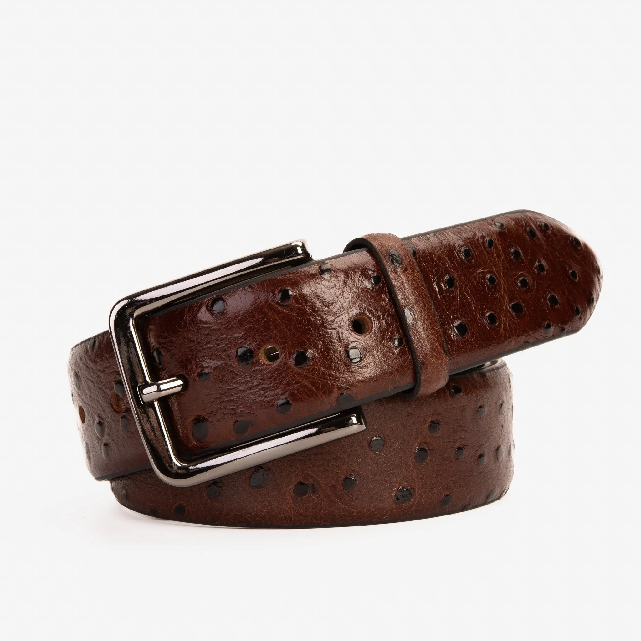 The Johannesburg Brown Leather Belt