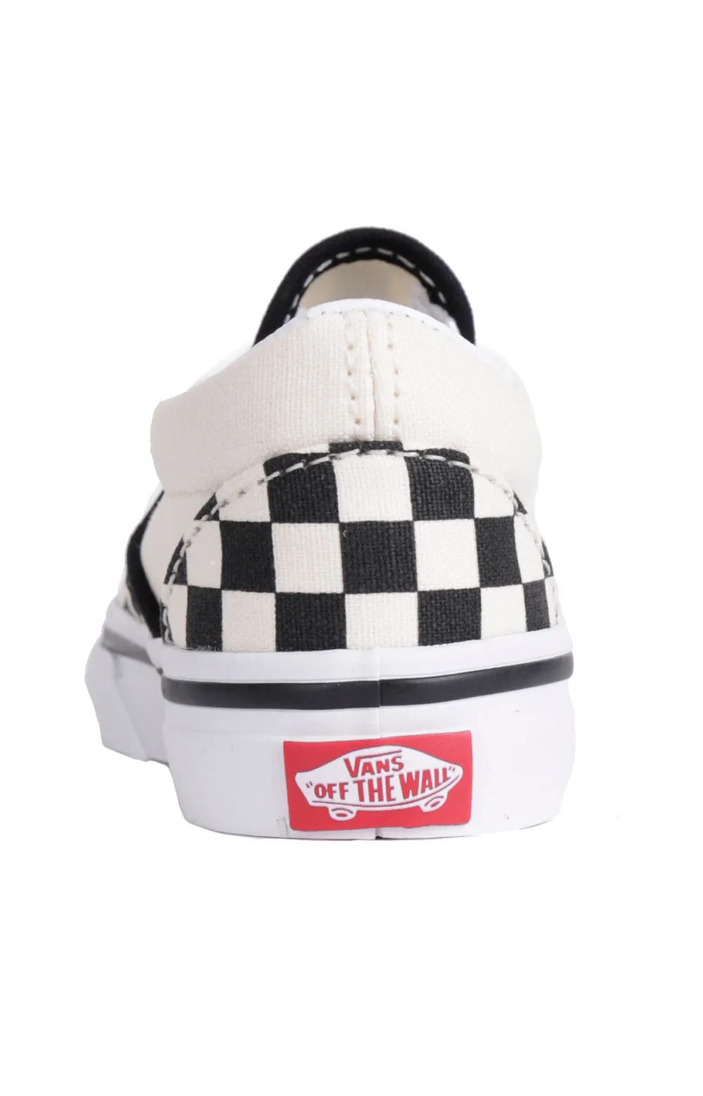 Vans Kids Classic Slip-On Sneakers - Black/White