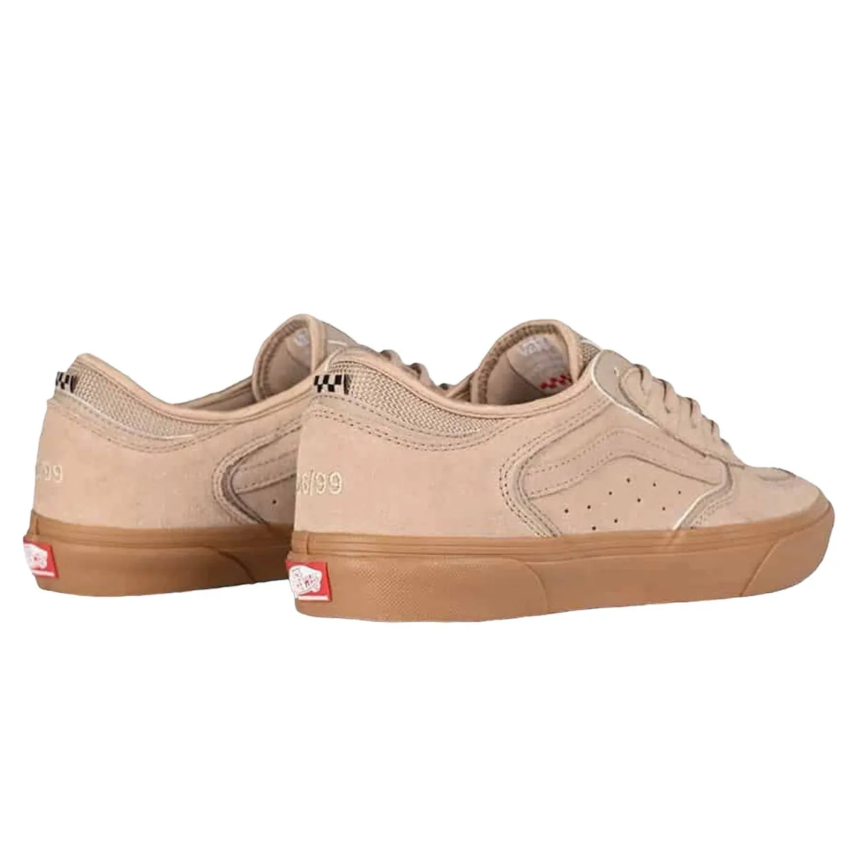 Vans Skate Rowley Shoes - Tan/Gum Suede