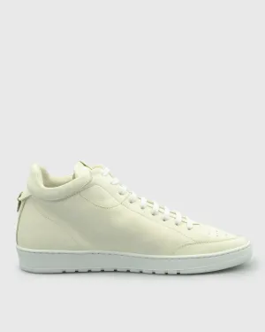 VINCENT & FRANKS VFW24XON WHITE CALF LEATHER SNEAKER