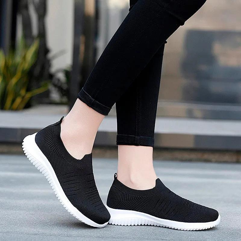 Women's spring and autumn breathable soft casual sneakers 2037