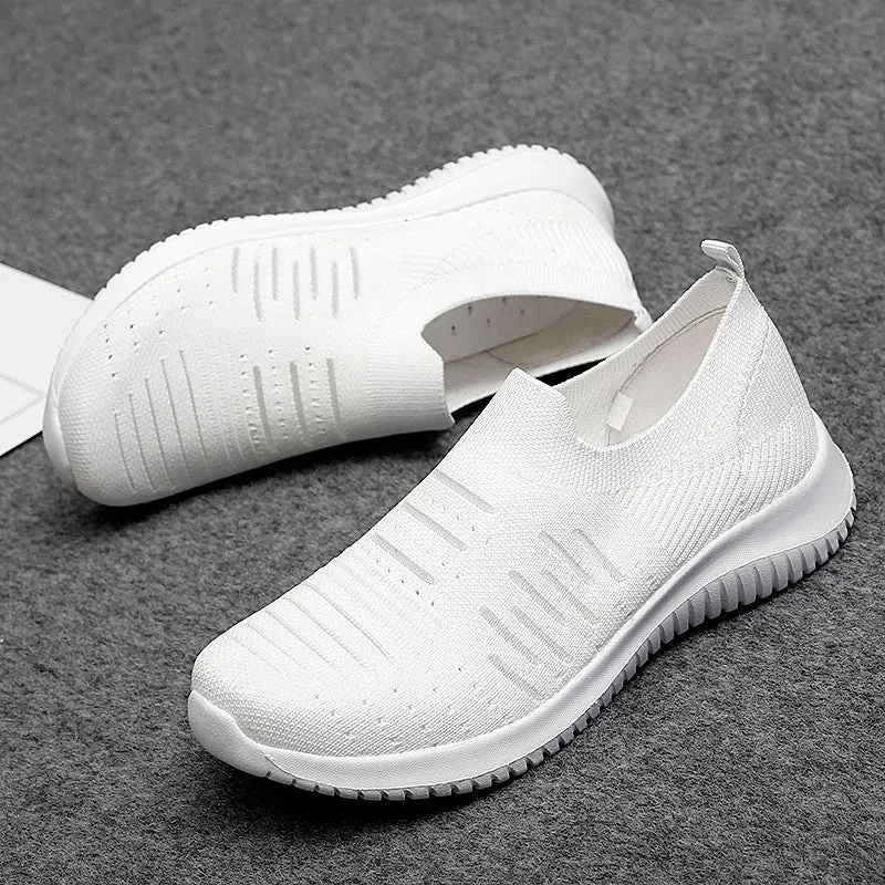 Women's spring and autumn breathable soft casual sneakers 2037