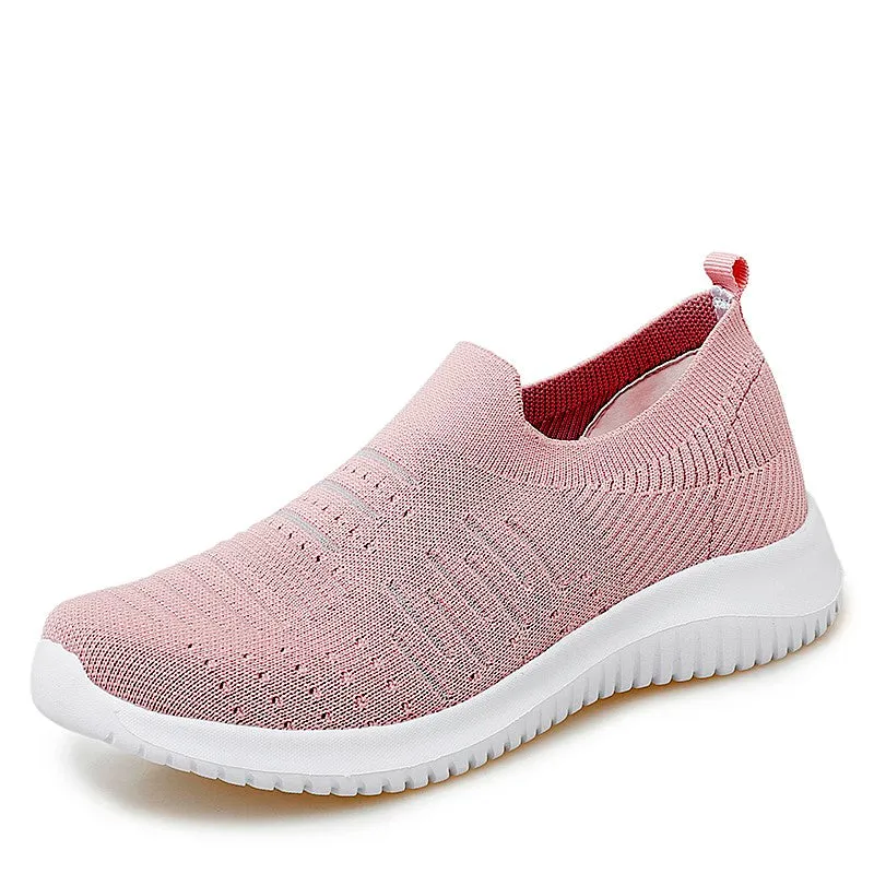 Women's spring and autumn breathable soft casual sneakers 2037