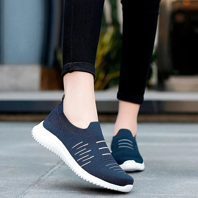 Women's spring and autumn breathable soft casual sneakers 2037