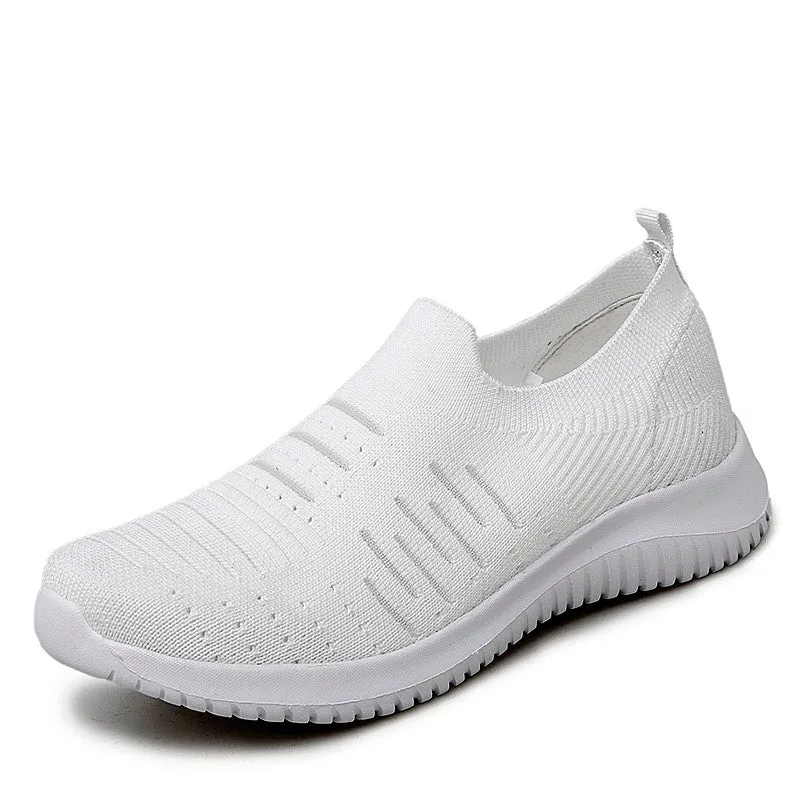 Women's spring and autumn breathable soft casual sneakers 2037